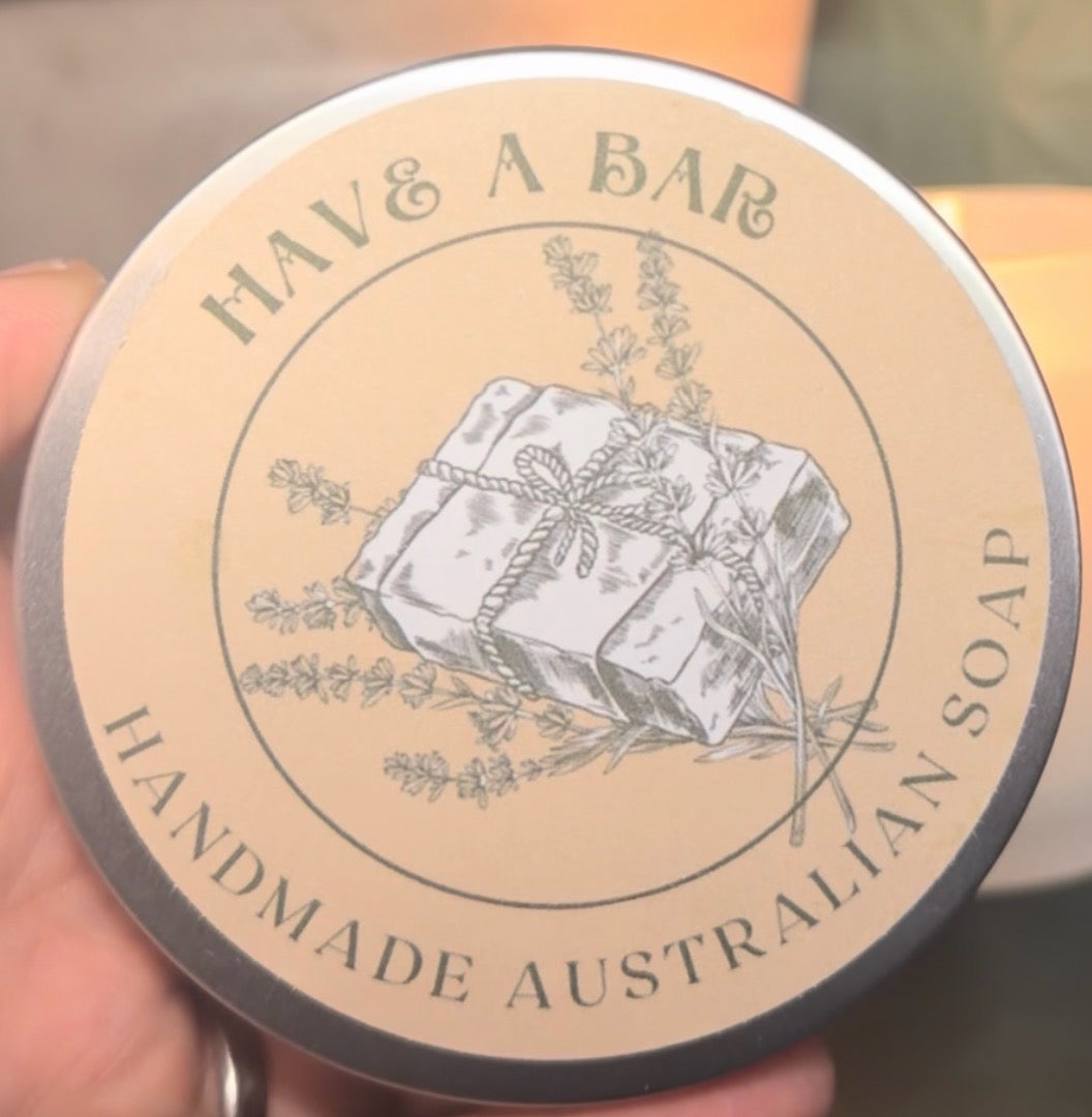Travel Tin Soap Bars