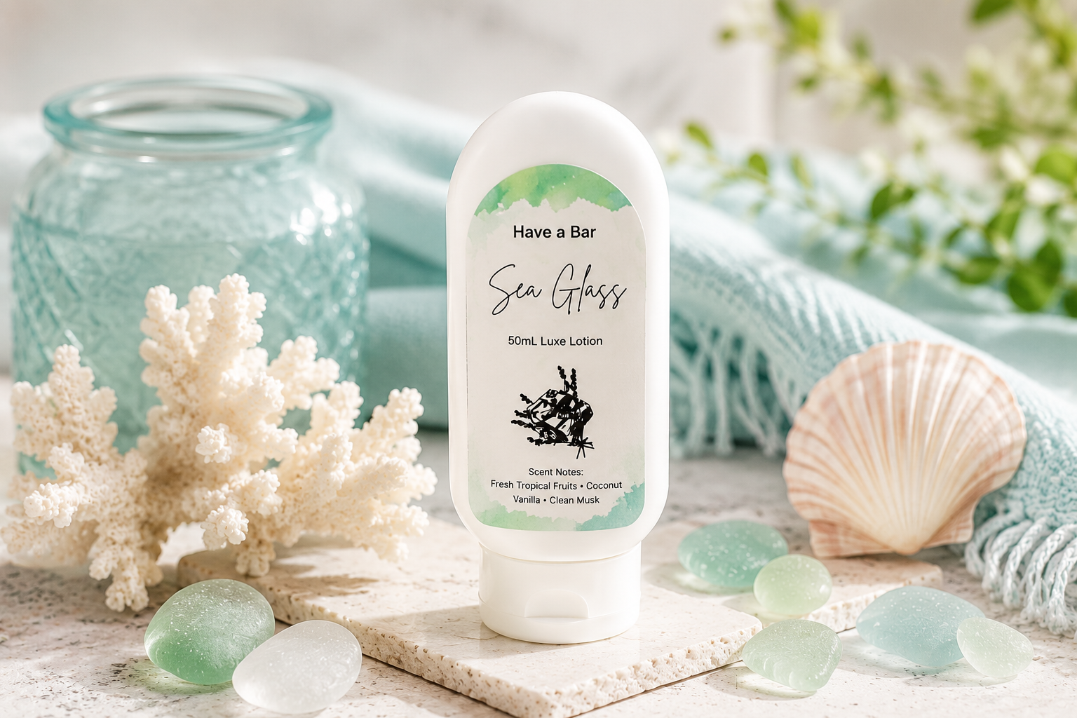 Sea Glass Luxe Lotion Travel